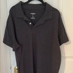 Goodfellow & Co Light Pink and Charcoal Polo Shirts